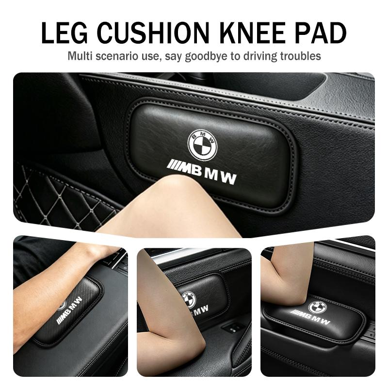MXUI1 Car Center Console Leg Cushion Anti-collision Knee Protection Pad For BMW M F10 F20 F30 F40 F15 F25 F26 F31 F49 E62 E83 E84