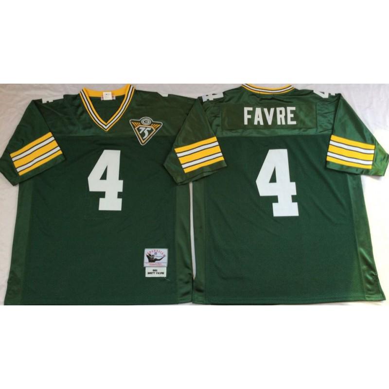 Green Bay Packers NFL Throwback Jersey Men Women Cotton Blend Retro Football Uniform Fans Sports Wear
