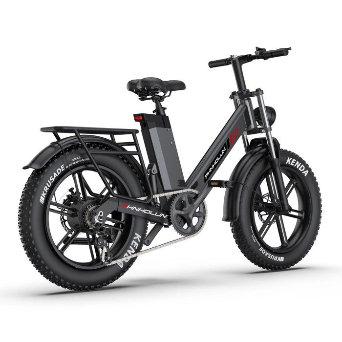 PHNHOLUN C6 PRO - Electric Bicycle - 1000W Motor - 17.5Ah Battery 48KM/h - Range 80 Km - Shimano 7 Speeds