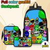 Rhythmus Box Rucksack Grundschultasche Leichte Lastenreduzierung Kinderrucksack Umhängetasche