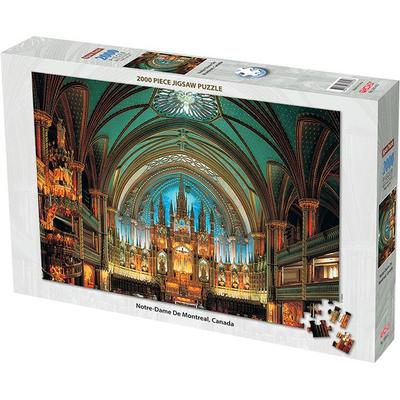 Notre Dame De Montreal Canadian Jigsaw Puzzle TMX-200-012, 2000 Pieces, Mixed Colors Jigsaw Puzzle, Childrens Games, Educational Toys