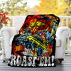 Rat Fink Power Flannel Blanket Soft All-Season Throw, Design for Camping, Car Travel, Hiking Sofa, Bed, Office Perfect Gift for Parties