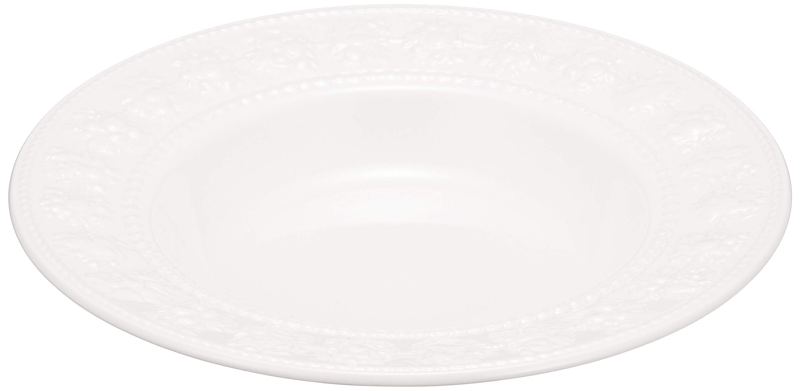 

[Официально импортировано] Wedgwood Festivity Ivory Суповая тарелка, 23см, Свадебный подарок, 58951101055