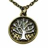 Necklace On The Neck 43cm Chain Tree Of Life Flower Of Life Kids' Jewelry Materials QN080