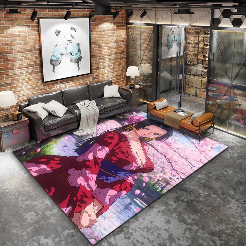 Boa Hancock Carpet Rug For Living Room Bedroom Home Sofa Decoration,kids Play Nonslip Floor Mat