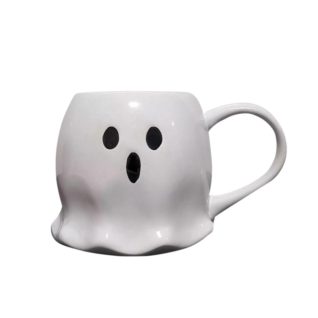 2024 Fashion Creative Halloween Cushaw Ghost Cute Mug Hand-painted Suitable For Halloween Party Scene Decoration