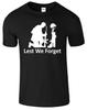 Remembrance Day Poppy War Tshirt Lest We Forget Army Soldier Military Mens Kids