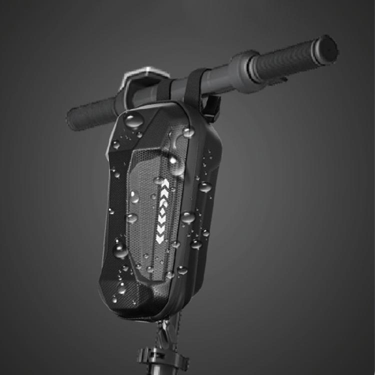 Waterproof Scooter Handlebar Bags Folding Bike Hard EVA Shell Scooter Frame Bag