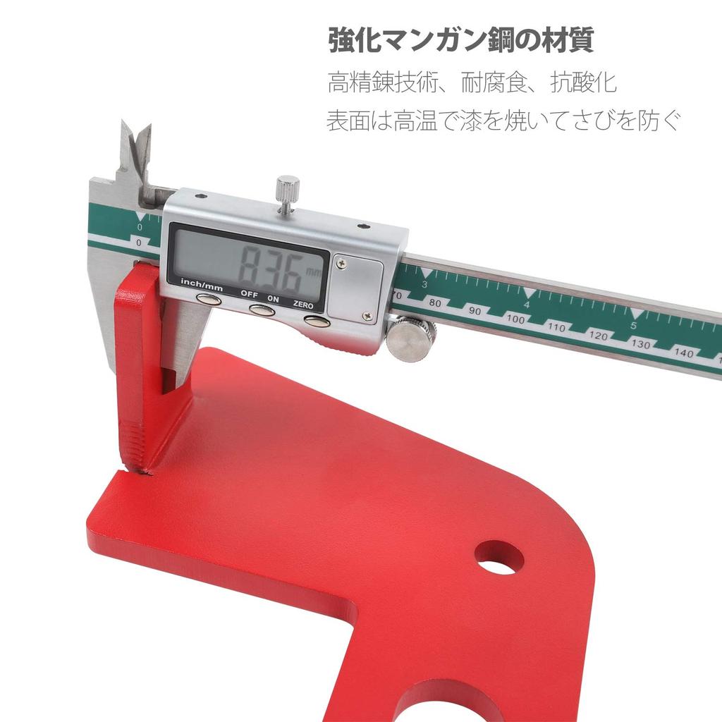 ANTC Towing Hook for New Jimny JB64W and Jimny Sierra JB74W - Exterior Parts, Trailer Hook, Off-Road Vehicle Rescue, Steel, Corrosion Resistant, 8mm T