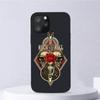 Rock N Roll Old School Phone Case For Iphone 11 12 Mini 13 14 Pro Xs Max X 8 7 6s Plus 5 Se Xr Shell