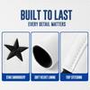 PU Leather Alignment Stick Cover Star Embroidery Alignment Stick Holder  Outdoor Training
