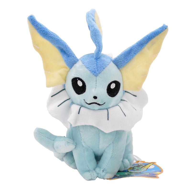 Sleeping Vaporeon Flareon Eevee Collection Glaceon Leafeon Sylveon Plush Stuffed Doll Espeon Umbreon Plushies Xmas Gifts