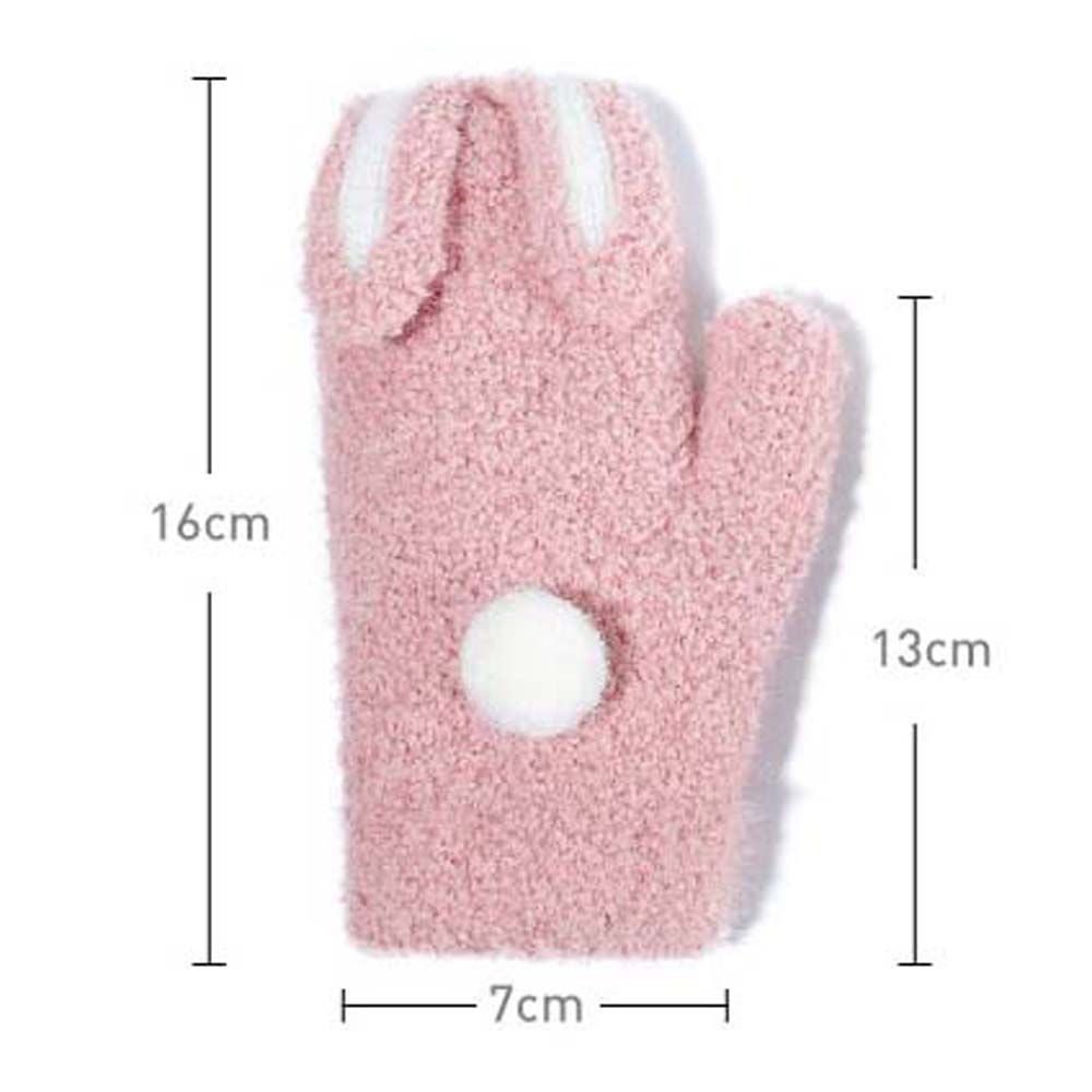 Gloves For Toddler Baby Thick Kids Gloves Full Finger Mittens Children Gloves Hanging Neck Gloves