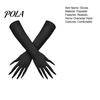 Festival Performance Accessories 1 Pair Halloween Ghost Claw Gloves, Long Fingernail Witch Costume Outfit Essentials Accessory, Dark Party Prop