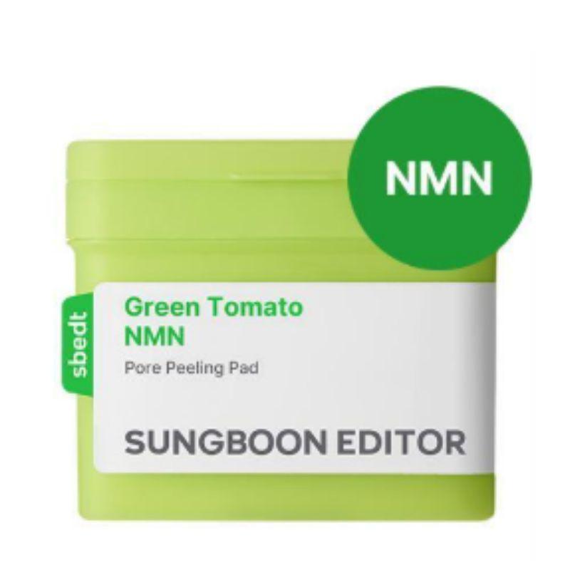 Sungboon Editor Green Tomato NMN Pore Peeling Pad 180ml (60 Pads)