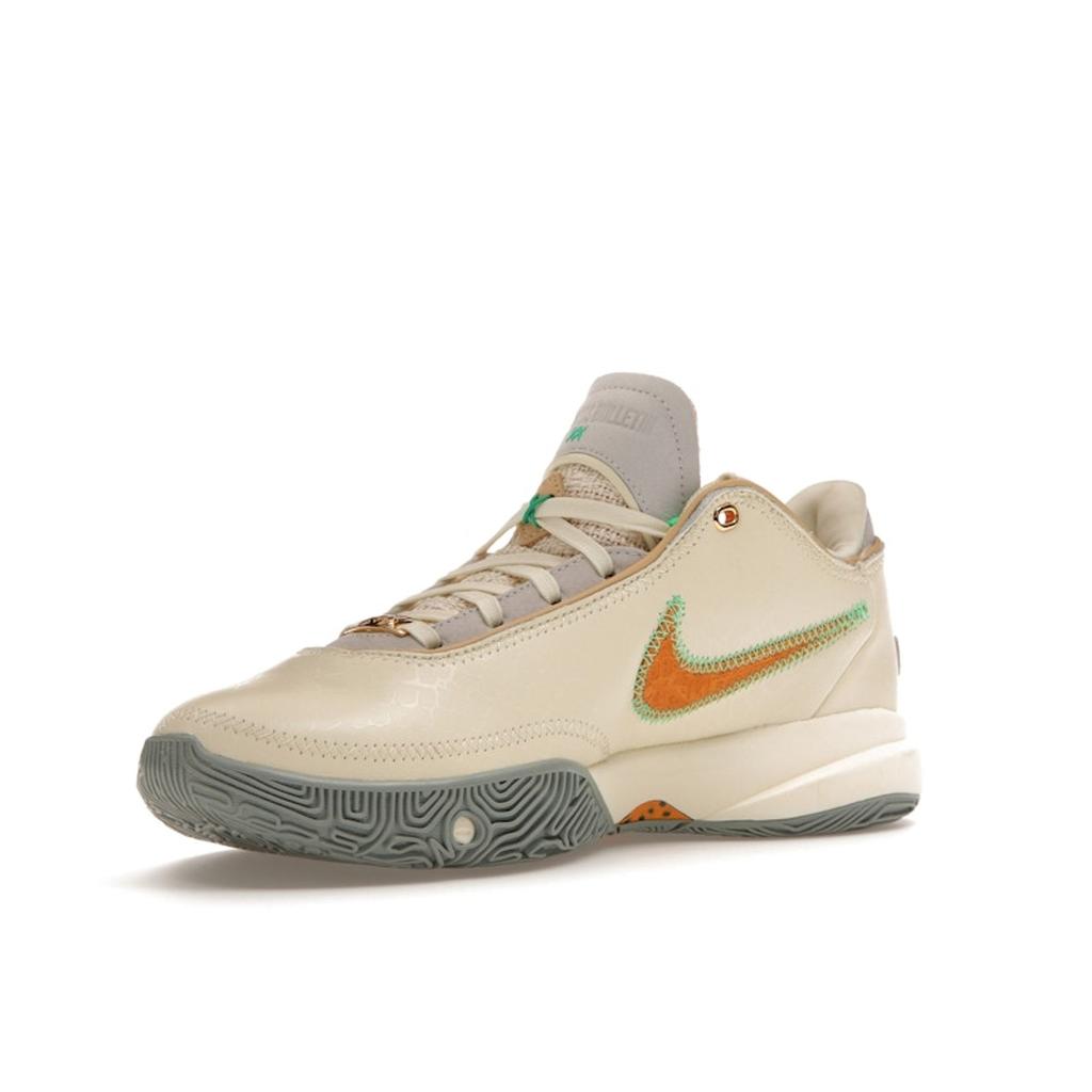 Florida A&M University X A.P.B. X Nike LeBron 20 From Tally To The World - Coconut Men Sneakers Cream Coconut-Milk Electric-Algae FN8263-100