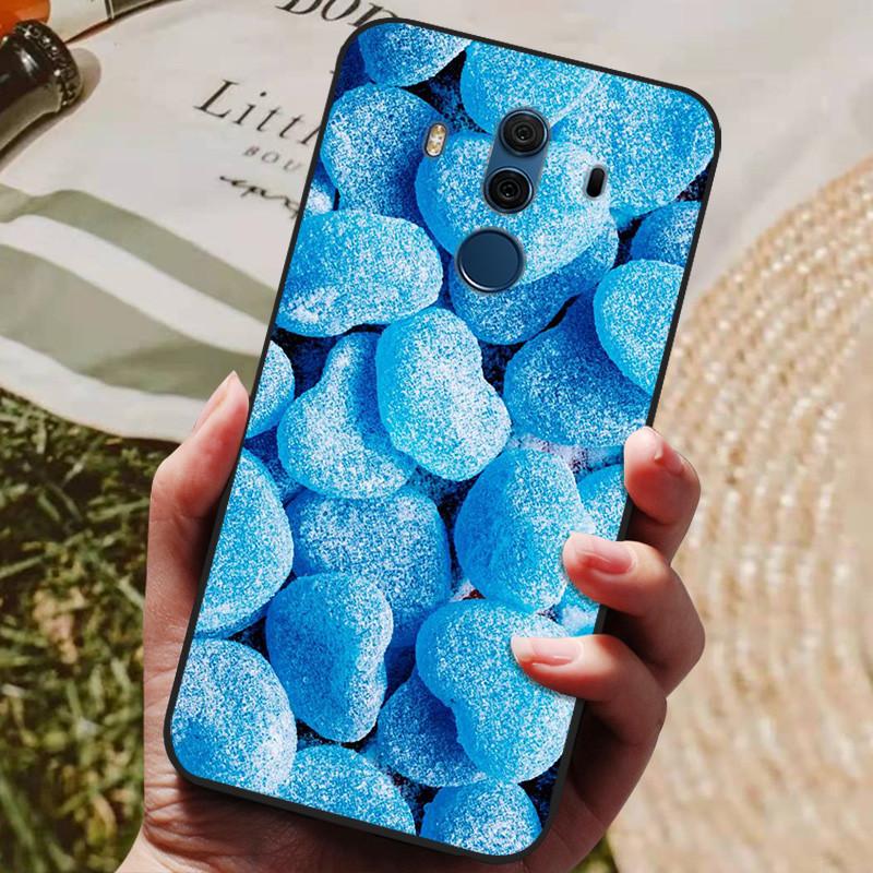 For Huawei Mate 10 Pro Case Black Bumper Silicone Phone Cover For Huawei Mate 10 Lite 10Pro Mate10 ALP-L29 ALP-L09 ALP-AL00 Capa