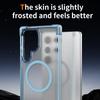 For Samsung Galaxy S25 Ultra Magnetic Case Reinforced Corners TPU + Acrylic Back Cover