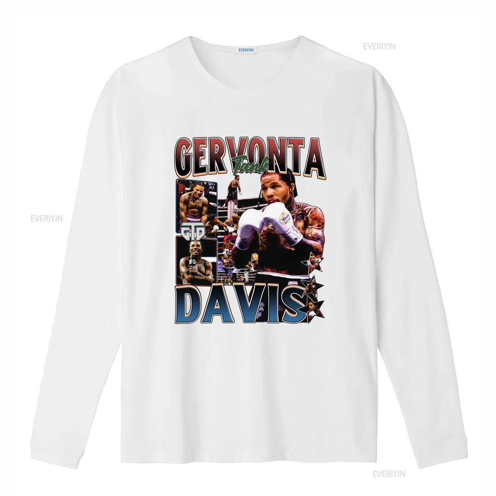 Gervonta Davis Tank T Shirt Vintage Style Boxer Wba Boxing Vintage Washed Designer Clothes Top For Everyday Wear Comfortable