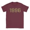 Unisexs TShirt 1996 Leopard Print 30th Birthday 30 Years Old Casual Cotton Tees Short Sleeve T Shirt Crewneck Clothing Printed
