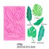 Feather Turtle Maple Back Leaf Peacock Shaped Silicone Mold for Baking Cakes Chocolate and Home Decor Mould