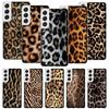 Animal Leopard Print Phone Case For Samsung Galaxy S26 S25 Edge S24 S23 FE S22 Ultra S21 Plus S20 + Fundas Cover Coque Galaxy S2
