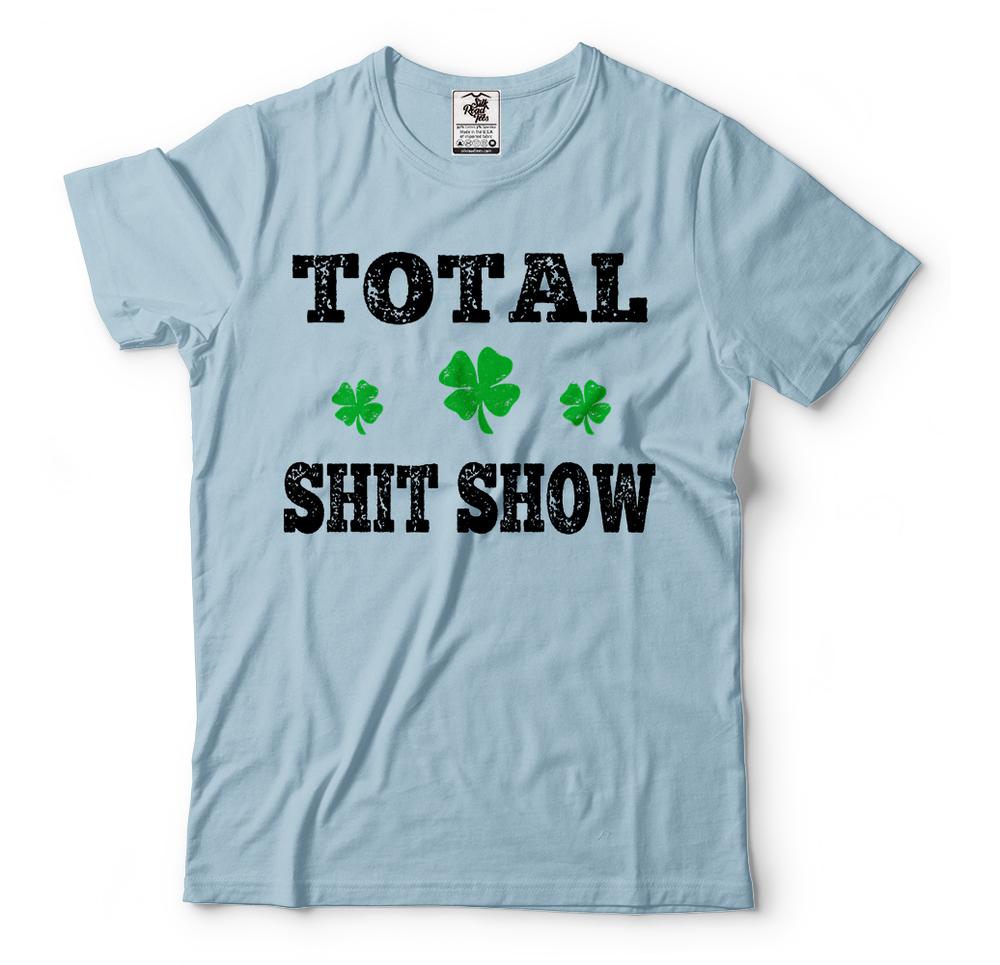 St Patricks Day Funny T shirt St Patty Day Outfit Shamrock Day Drinking Shirt M