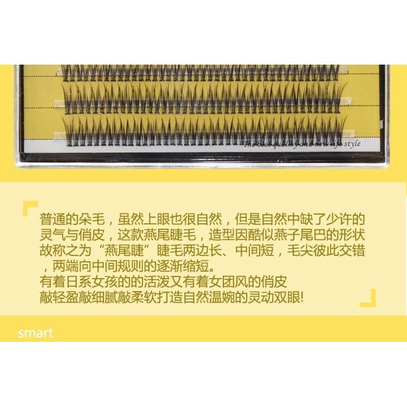 LuxeFlutter - Natural Wispy Cluster False Eyelashes