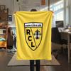 Racing Club de Lens2 Flannel Blanket, High quality Comfortable for All Seasons, Home Decor, Warmth and Comfort
