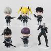 6pcs/set Kaiju No.8 Anime Hibino Kafka Figure Monster Model Toy Cartoon Peripheral Collection Action Figure Desktop Decorations