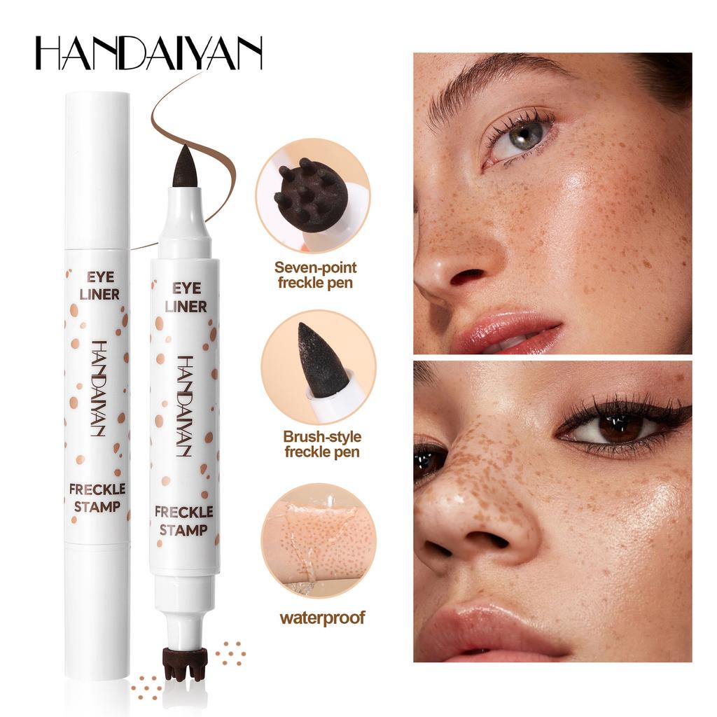 Waterproof Freckle Pen Natural Lifelike Simulation Fake Spot Long Lasting Face Dot Spot Pen Eyeliner Durable Makeup Cosmetics