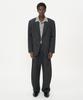 Insilence Retro Wool Blazer Grey