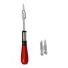 Multiple Bit Screw Driver Ratcheting Screwdriver Semi Automatic Screwdriver Push Pull Wood Handle Ratchet Screw Driver
