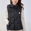 Fashion Winter Women's Vest Hooded Thick Warm Casual Sleeveless Jackets Woman Short Coat