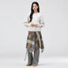 Thursday Island Women Vintage Check Asymmetrical Layered Skirt T262msk901w