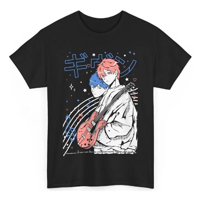 Camiseta Given Anime, Camisa Ritsuka Uenoyama, Mafuyu Sato S S разноцветный