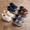 Spring & Autumn Soft Sole Canvas Baby Walking Shoes (0-1 Year, Non-Slip)