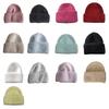 Wool Knit Hat Solid Color Seamless Winter Skull Cap Outdoor Sports Fishing Skiing Hiking Snowboarding Hat