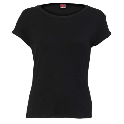 Spiral Direct Womens/Ladies Urban Fashion Ripped 2 In 1 Top