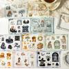 Stickers Book Manor Tour Decorative Decal Seal for DIY Diary Planner Scrapbook Album School Supplies Stationery