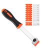 With Ergonomic Handle Tape Paint Remover Anti-Slip Putty Scraper  Concretes Scraping
