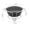 Camping Stove Stand Roast Meat Grill Portable Barbecue Multifunctional Home Cooking for