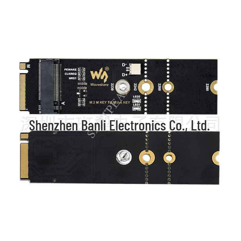 

Raspberry Pi CM4 Baseboard Adapter: M.2 M Key to A Key Interface Waveshare