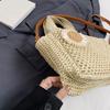 Sommer Geflochtene Hohle Strandtasche Damenmode Korb Umhängetasche Multifunktionale Picknick Handtasche Damen Schultertasche AVE
