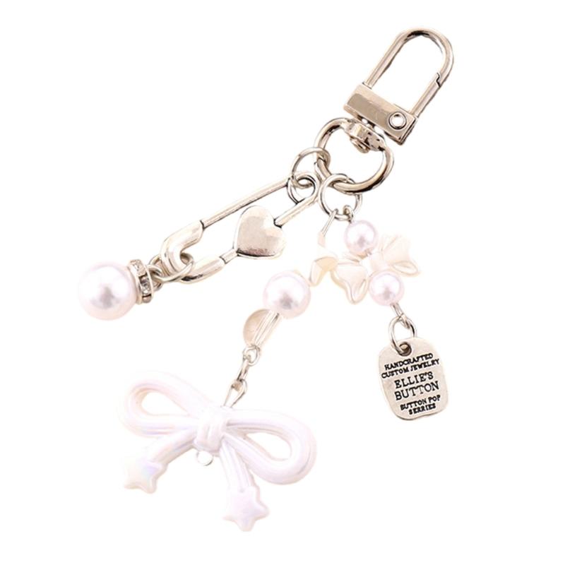 Portachiavi a forma di farfalla Ciondolo Estetico Charms per Borsa Portachiavi Estetici Portachiavi per Donna Zaino Borsa Borsa Decorazioni