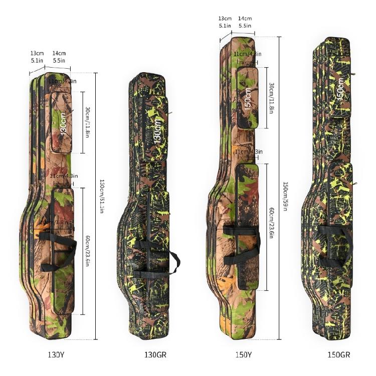 Outdoor Waterproof Tackle Storage Bag Rod Carry Organizers Fishing Rod Case Bag