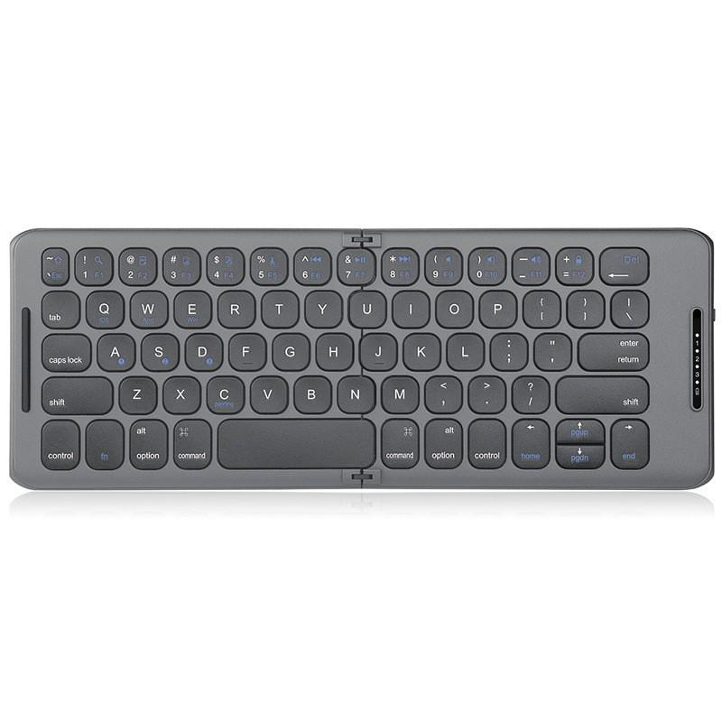 B088 Ultra-Thin Foldable Bluetooth Keyboard for Phones, Tablets, and Laptops