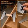 Versatile Stair Tread Templa Easy Installation Layout Tool Stair Gauge Jig  Remodeling Projects