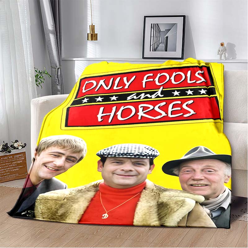 Only Fools and Horses Soft Flannel Throw Blanket,Lightweight Warm SofaCouch Bed