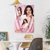 Selena Gomez1 Wall Decor Tapestry Art For Pet Memorial Birthdaywedding Party Backdrop Family Gift